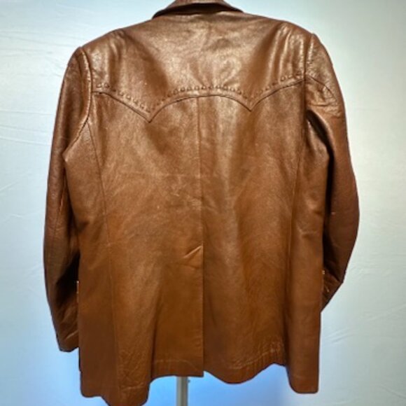 Vintage Adler leather Mfg. Co made in California size size 42 - Picture 6 of 9